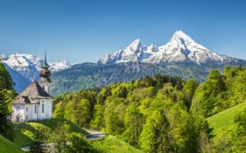 Die Landschaft des Berchtesgadener Landes