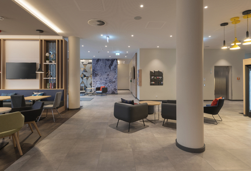 Lobby des Holiday Inn Express & Suites Potsdam