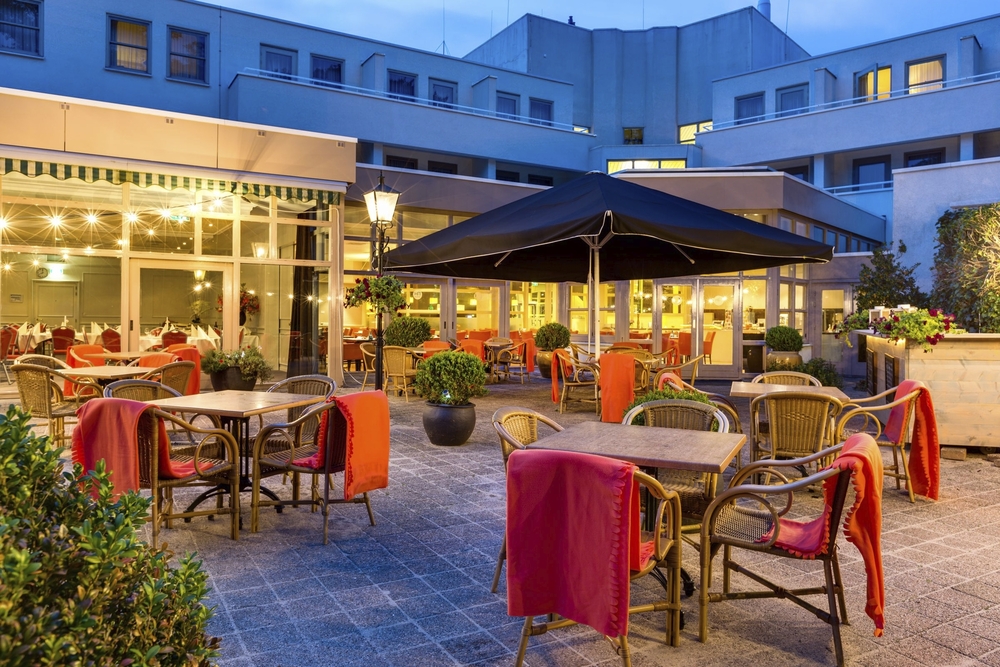 Terrasse des NH Jan Tabak Bussum