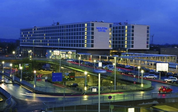 Außenansicht des Maritim Hotel Düsseldorf
