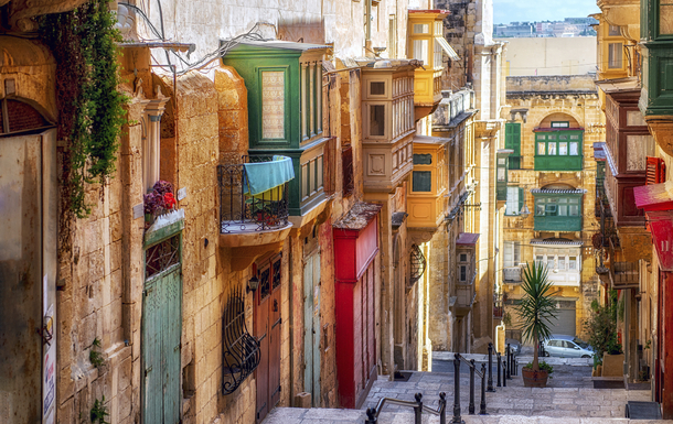 Gasse in Valetta