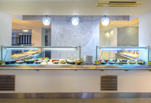 Frühstücksbuffet im Hotel Lagomandra Beach, Chalkidiki