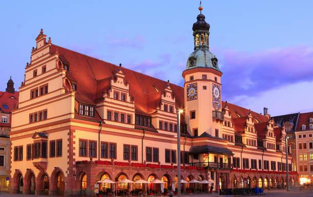 Altes Rathaus in Leipzig