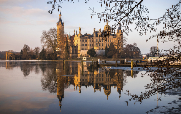 Schloss Schwerin Winter