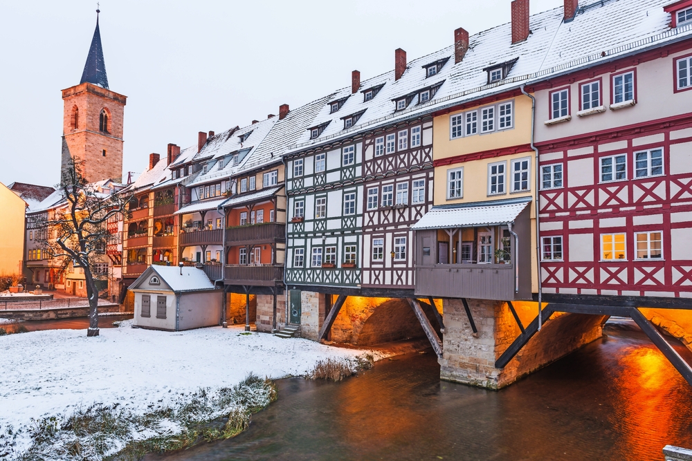 Erfurt im Winter