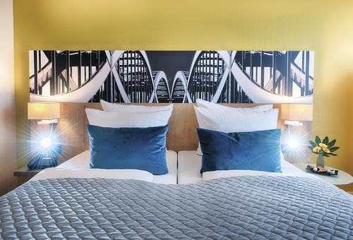 Doppelzimmer des Leonardo Hamburg Elbbrücken