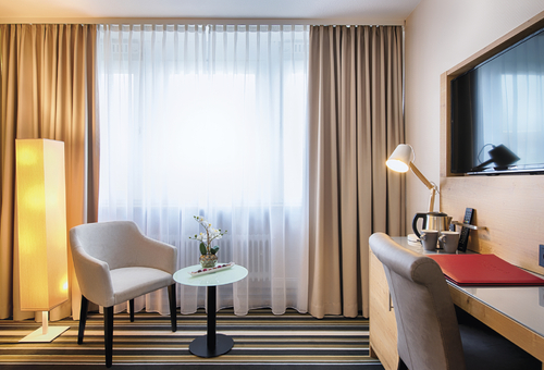 Doppelzimmer des Leonardo Hamburg Elbbrücken