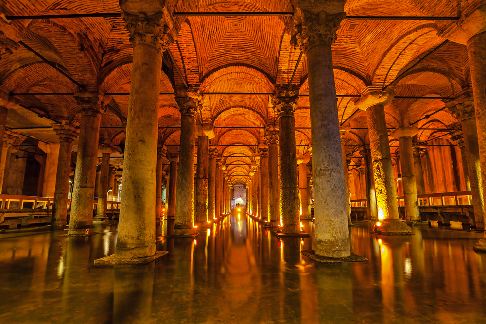 Basilika-Zisterne in Istanbul