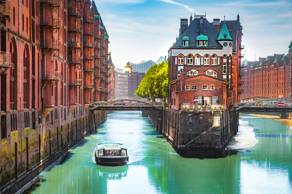 Hamburg Speicherstadt, Deutschland