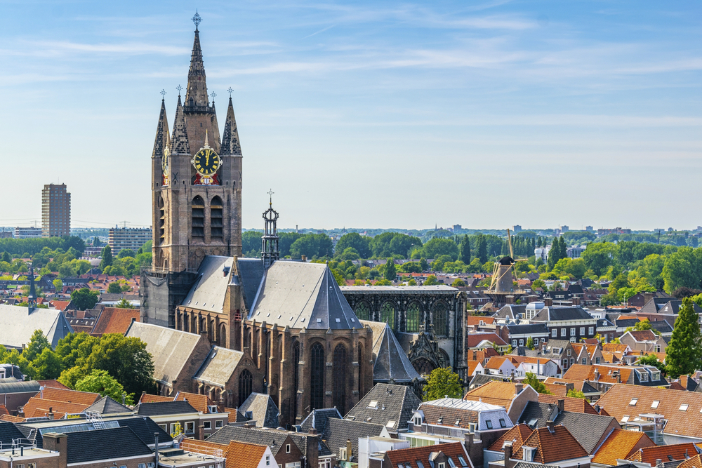 Delft Kirche Oude Kerk