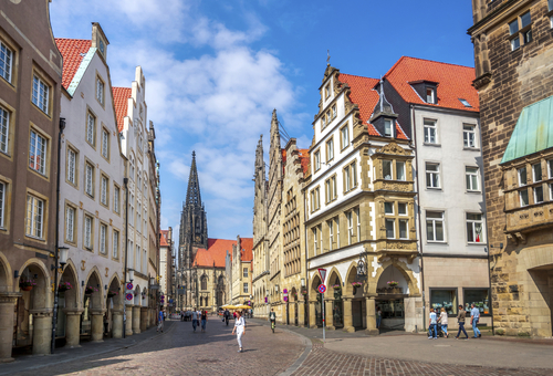 Münster Prinzipalmarkt Lambertikirche