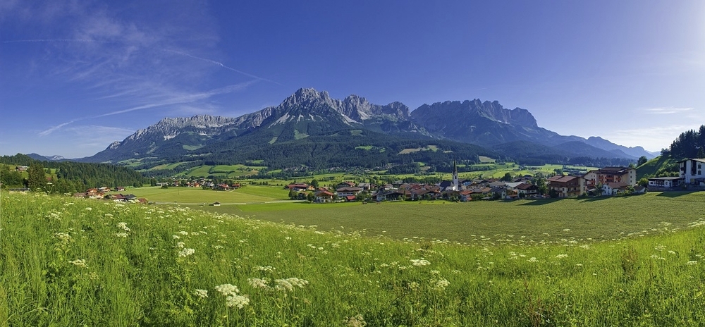 Ellmau Panorama Sommer