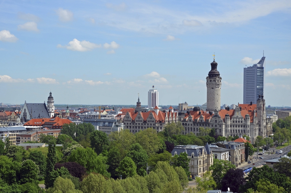 Skyline von Leipzig