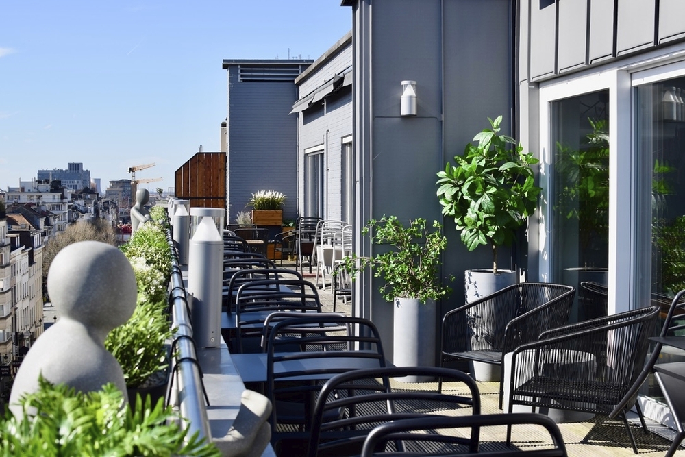 Terrasse des Bedford Hotel & Congress Centre Brussels