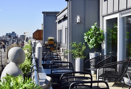 Terrasse des Bedford Hotel & Congress Centre Brussels