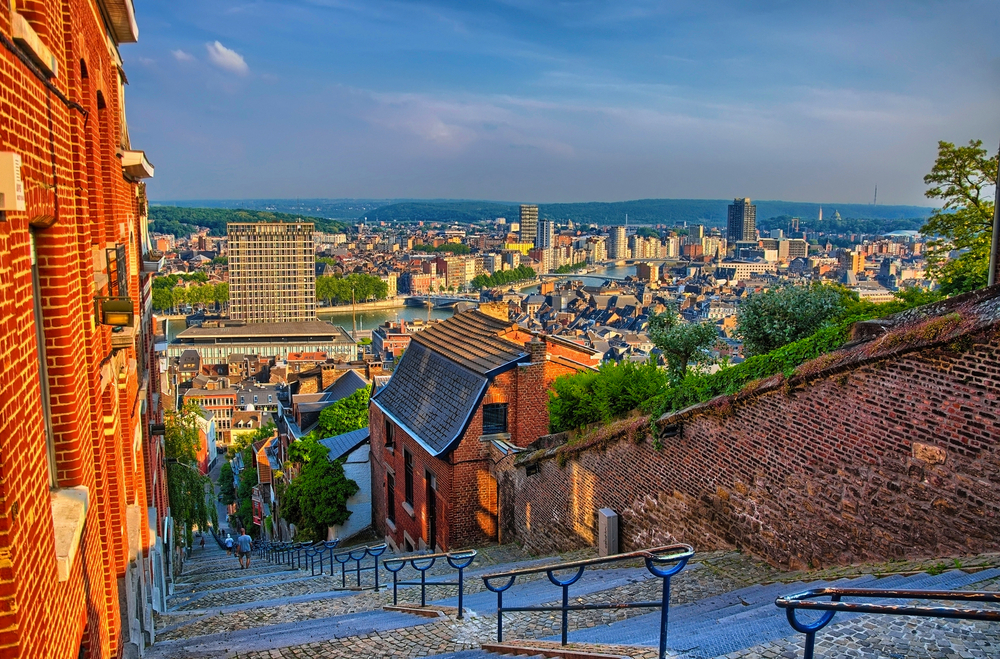 Montagne de Bueren - eine Treppe im belgischen Lüttich