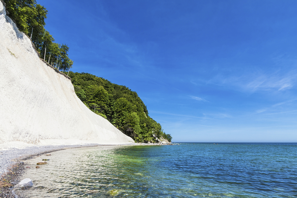 Meer und Wasser, Kreidefelsen Sassnitz