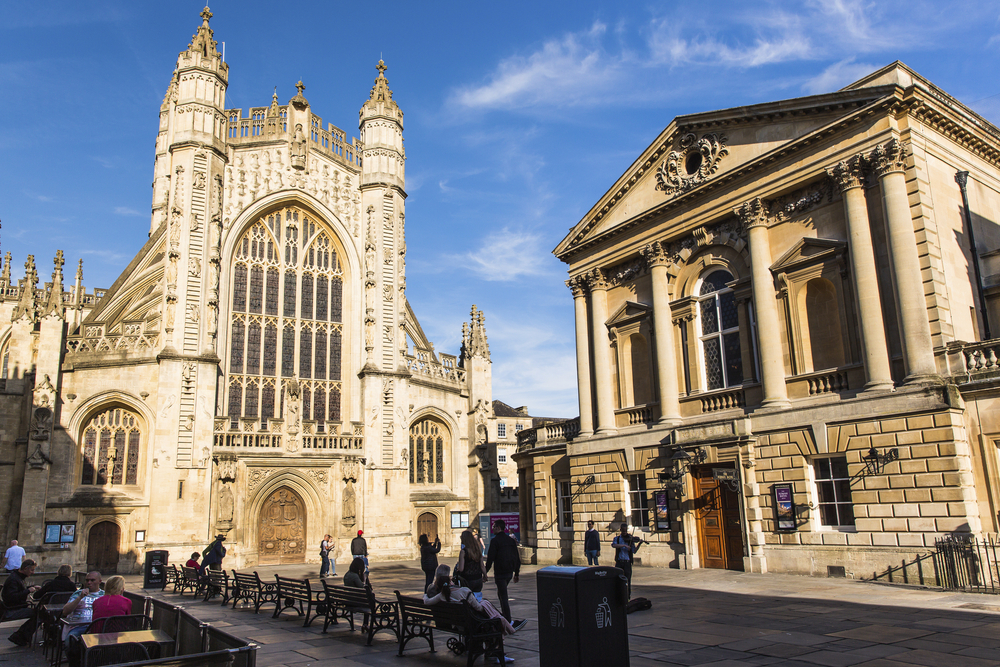 Bath Abbey, Roman Baths