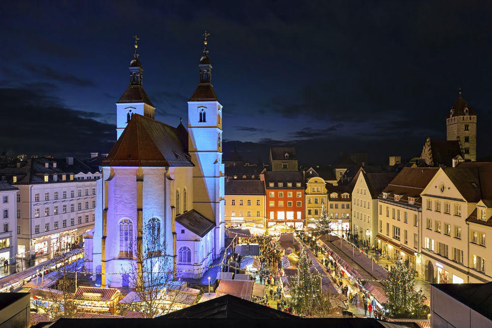 Weihnachtsmarkt auf Schloss Thurn und Taxis Regensburg