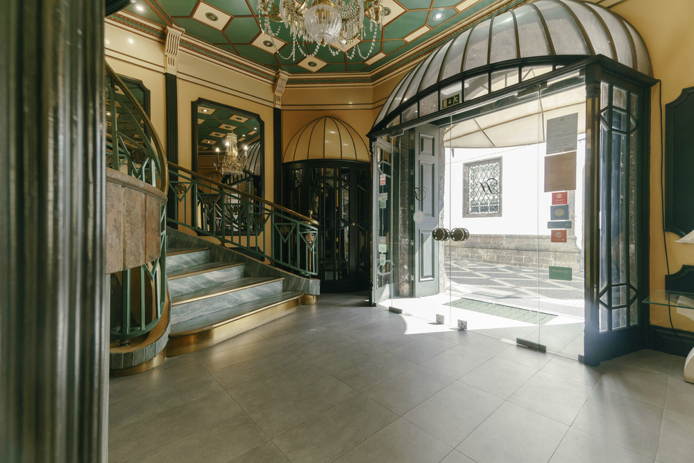 Lobby des Hotel Talisman auf den Azoren