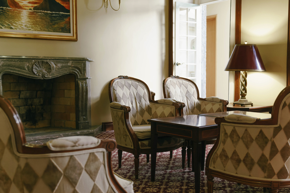 Lounge des Hotel Talisman auf den Azoren