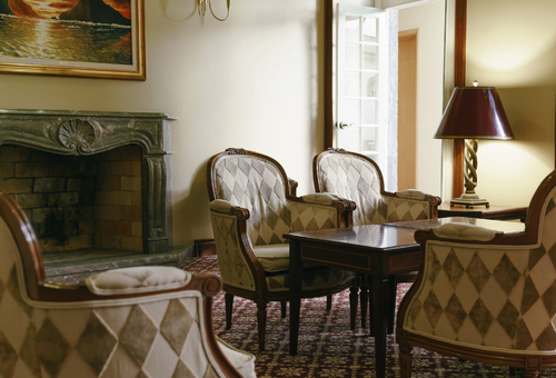 Lounge des Hotel Talisman auf den Azoren