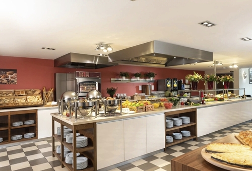 Frühstücksbuffet Leonardo Royal Hotel Berlin Alexanderplatz