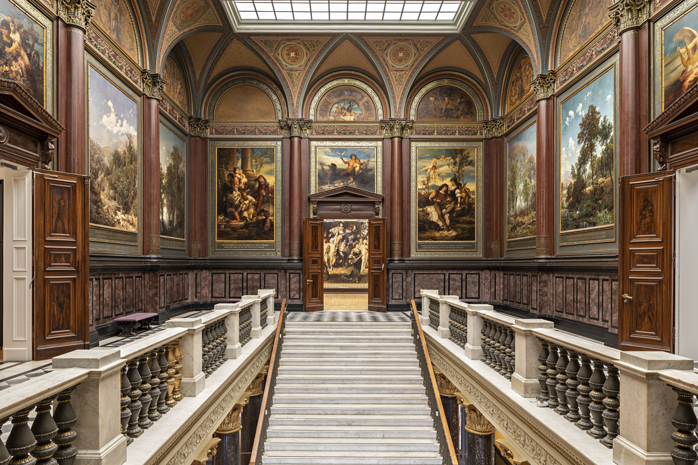 Treppenhaus der Kunsthalle Hamburg