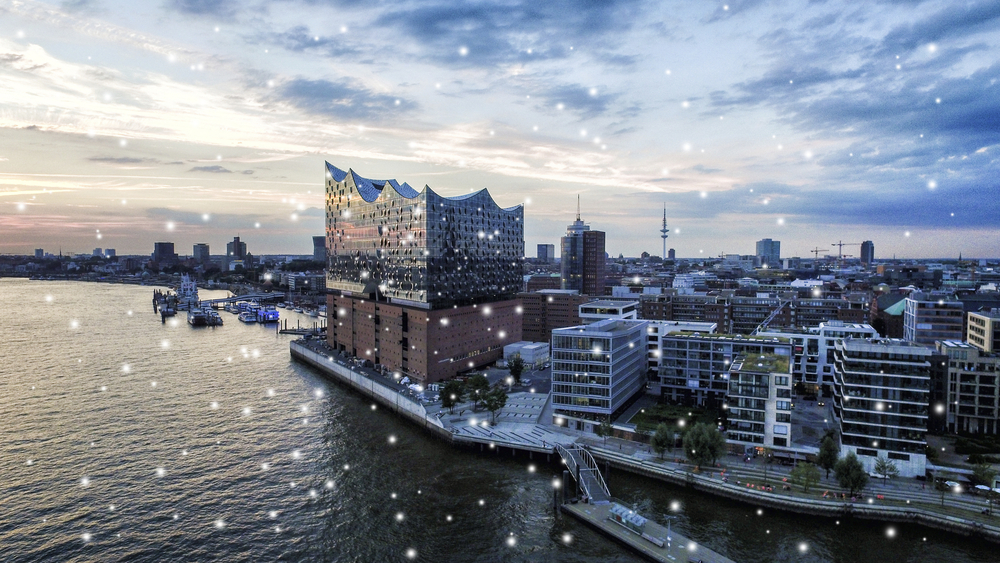 Elbphilharmonie im Winter