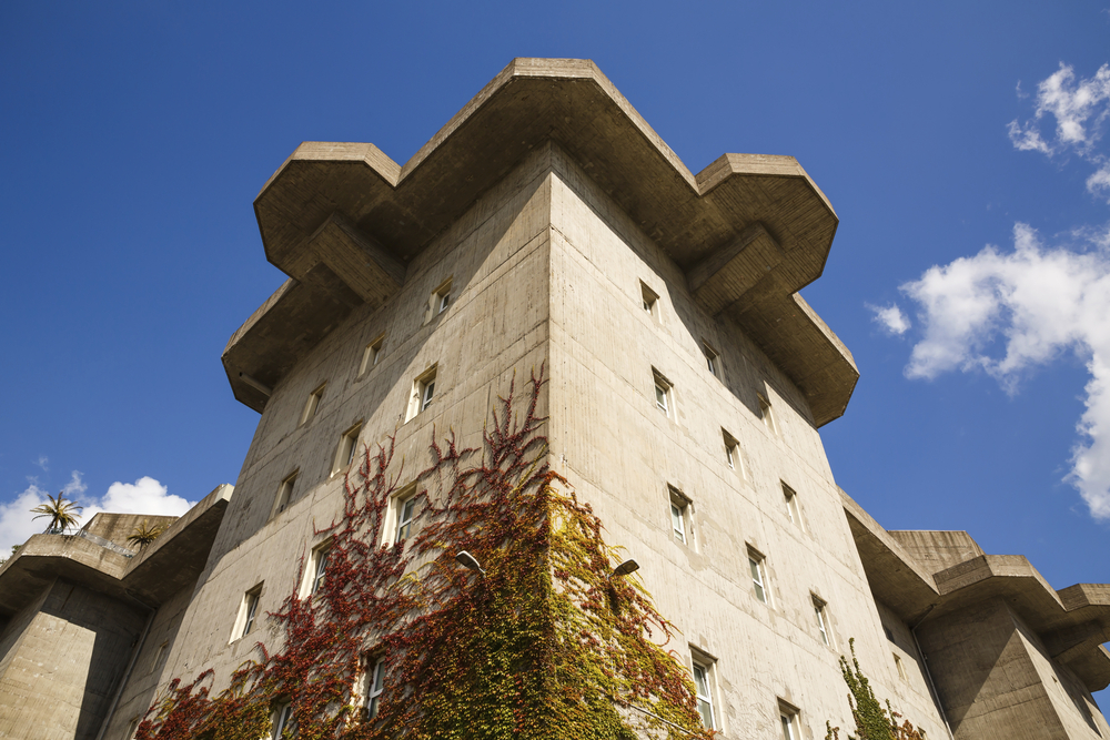 Grüner Bunker in Hamburg