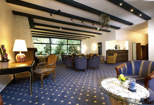 Lobby des Parkhotel Hammerberg