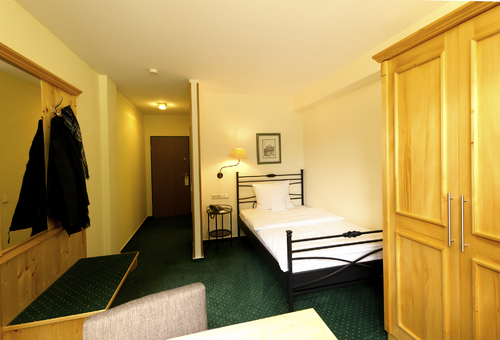 Einzelzimmer im Parkhotel Hammerberg