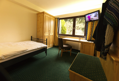 Einzelzimmer im Parkhotel Hammerberg