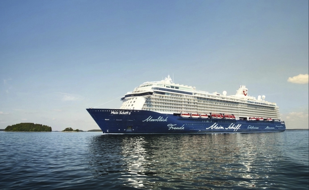 Außenansicht der Mein Schiff 6