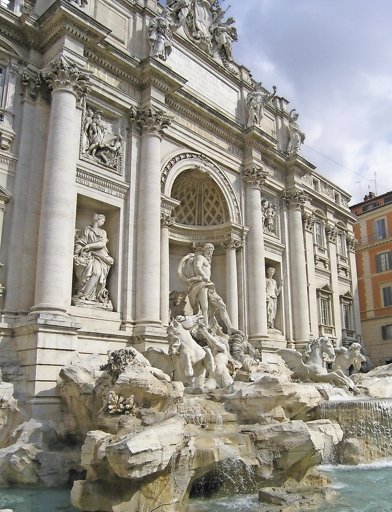 Trevi Brunnen in Rom