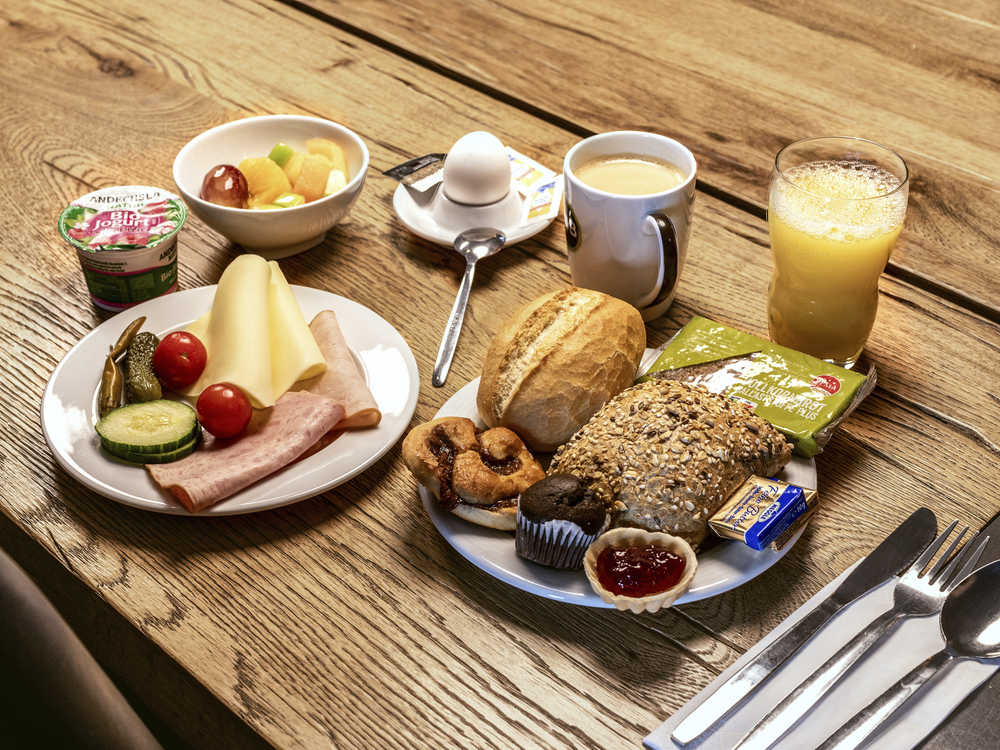 Frühstück im B&B Hotel Eschweiler