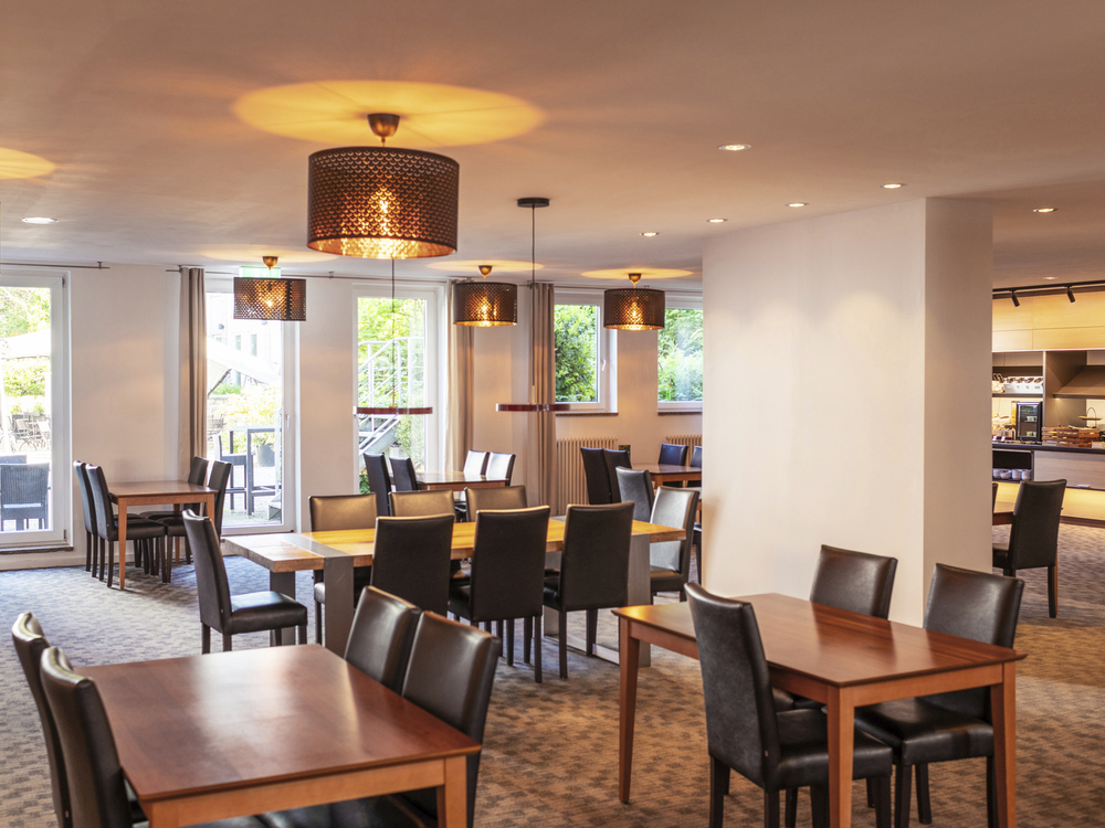 Frühstückssaal im B&B Hotel Eschweiler