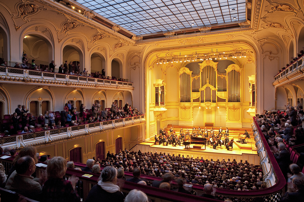 Innenraum der Laeiszhalle in Hamburg