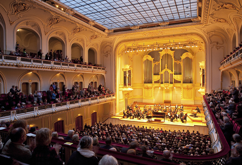 Innenraum der Laeiszhalle in Hamburg