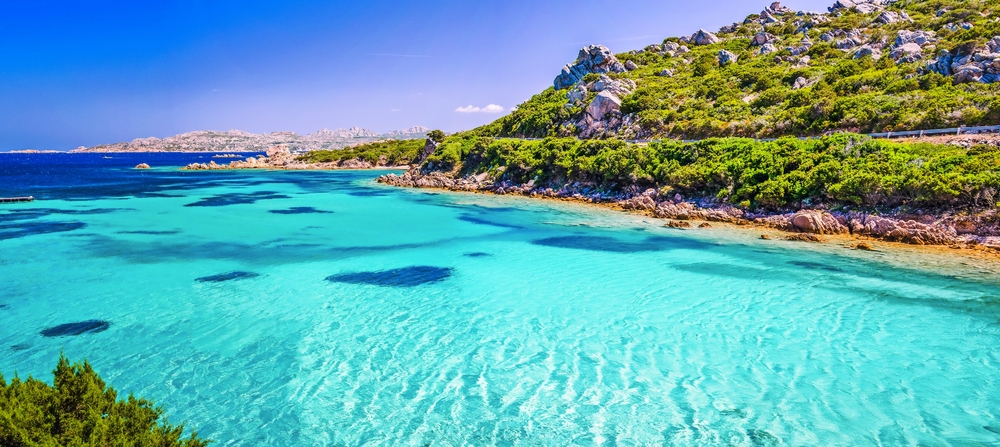 Insel La Maddalena vor der Nordostküste Sardiniens