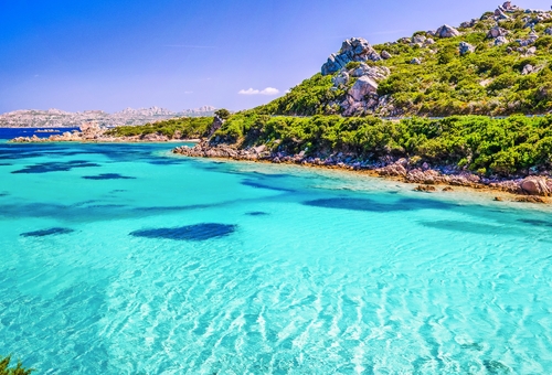 Insel La Maddalena vor der Nordostküste Sardiniens
