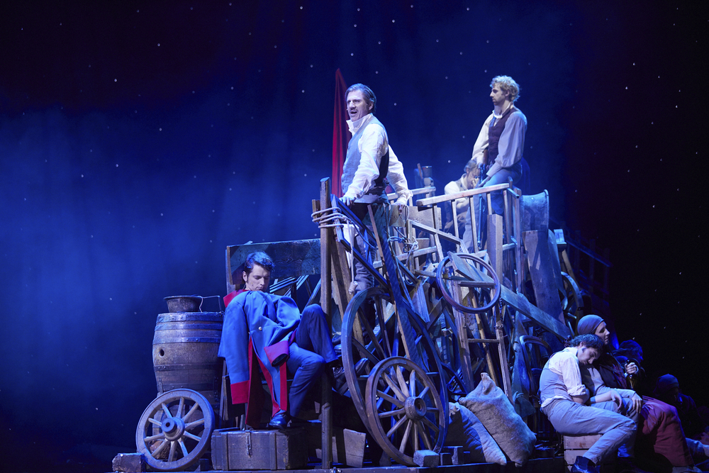 Scenenbild aus dem Musical Les Misérables