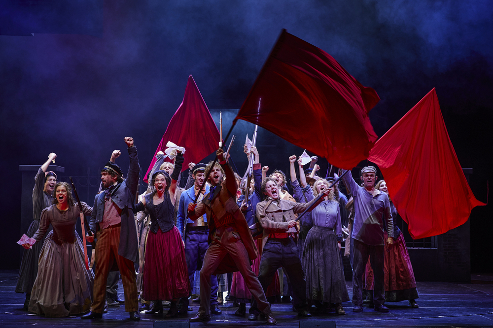 Scenenbild aus dem Musical Les Misérables