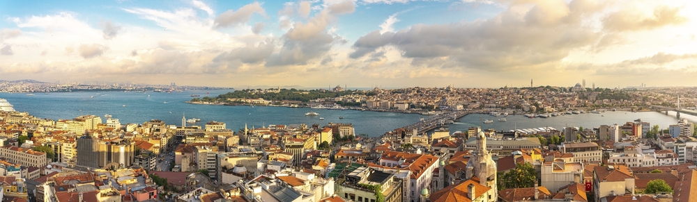 Panoramablick über Istanbul