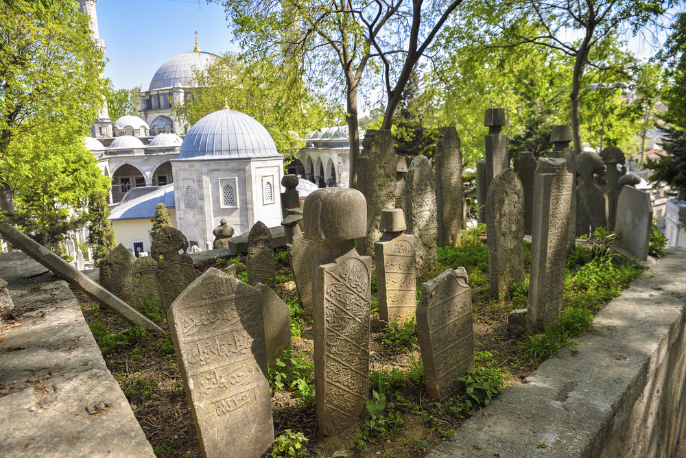 Historischer Friedhof an der Süleymaniye-Moschee