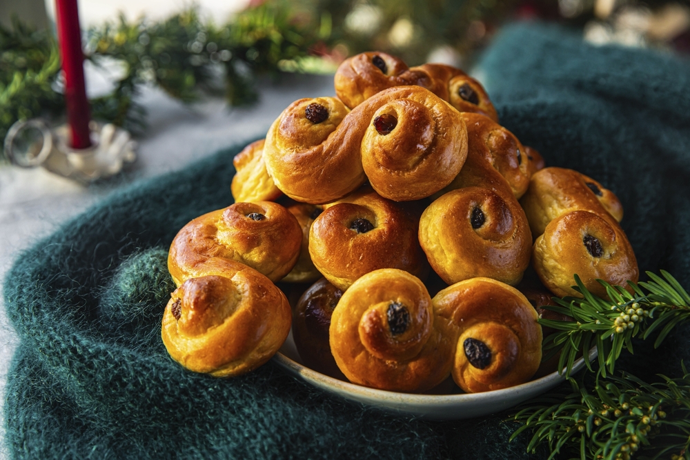 Lussekatter für St.Lucie-Tag