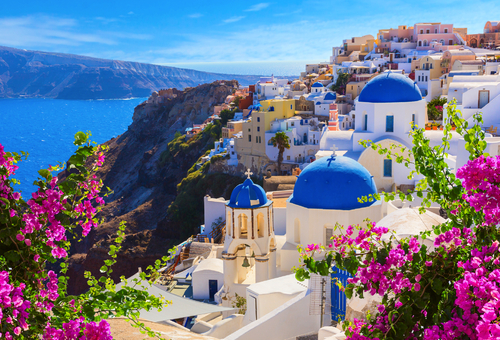 Insel Santorini