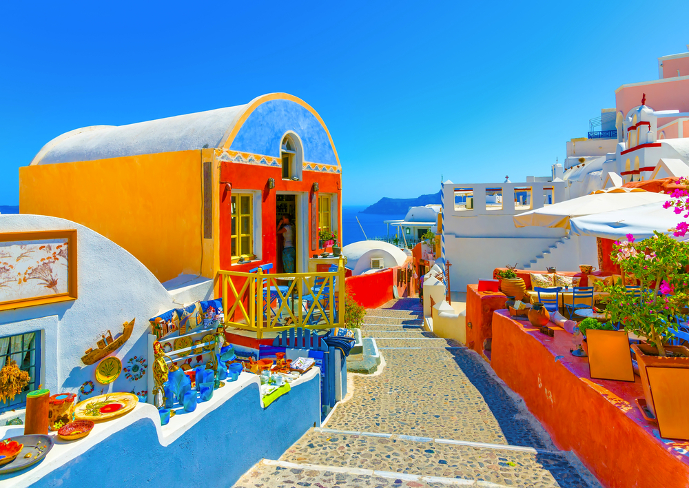 Oia auf Santorini
