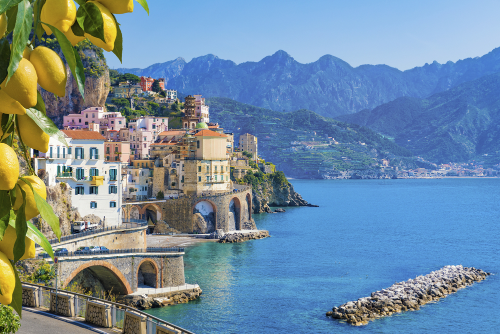 Amalfiküste in Italien