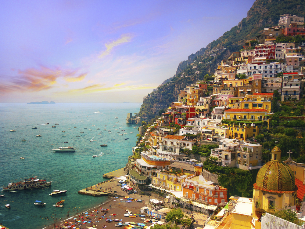 Positano in Italien